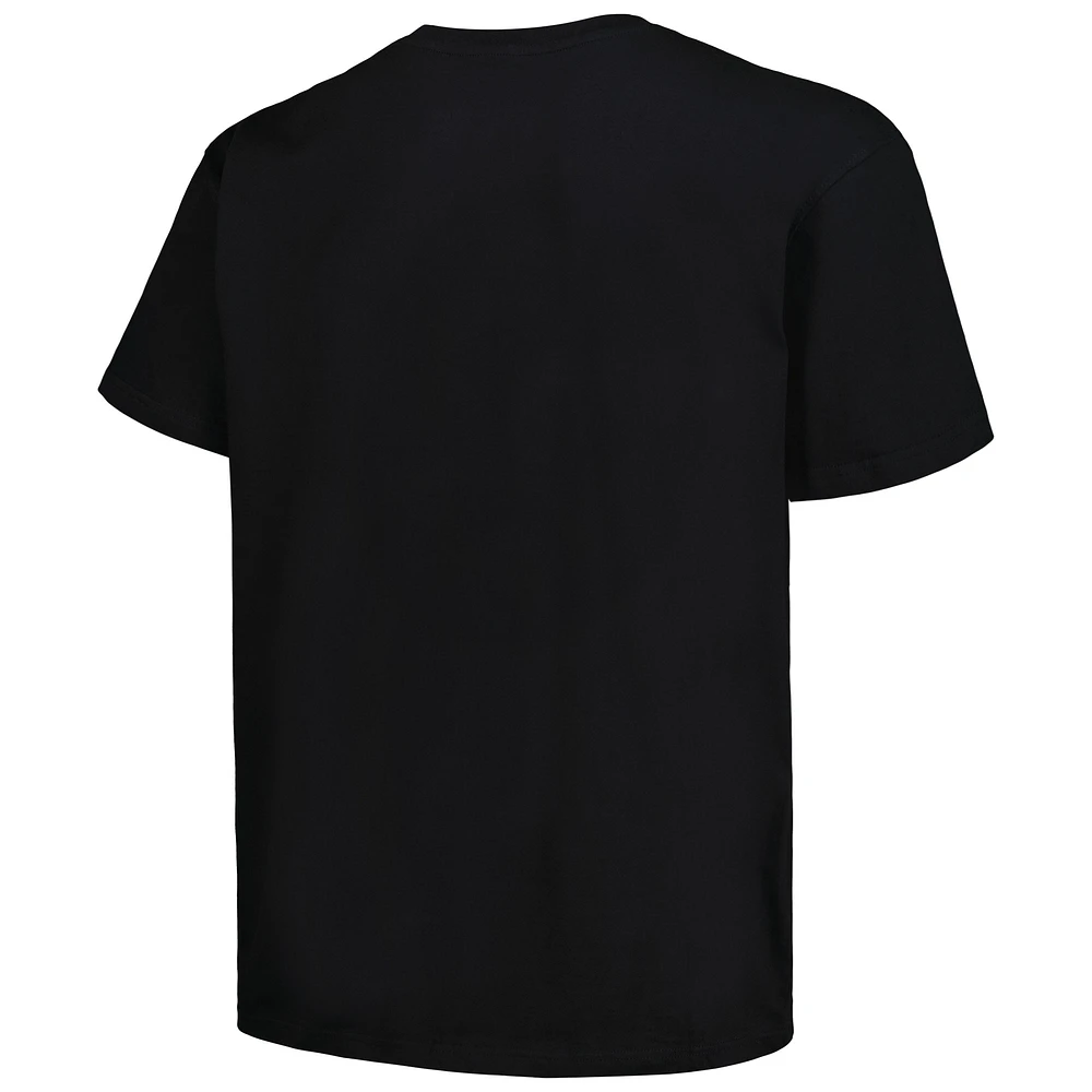 T-shirt à logo vintage Mitchell & Ness Phoenix Suns Big Tall Hardwood Classics pour hommes