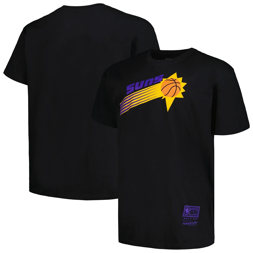 T-shirt à logo vintage Mitchell & Ness Phoenix Suns Big Tall Hardwood Classics pour hommes