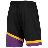 Men's Mitchell & Ness Black Phoenix Suns Hardwood Classics 75th Anniversary Swingman Shorts