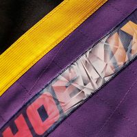 Men's Mitchell & Ness Black Phoenix Suns Hardwood Classics 75th Anniversary Swingman Shorts