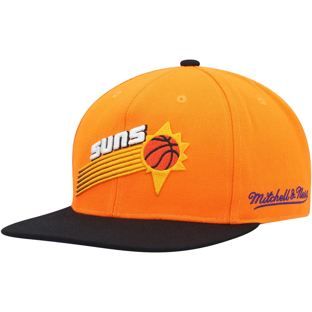 Men's Mitchell & Ness Orange/Purple Phoenix Suns Hardwood Classics