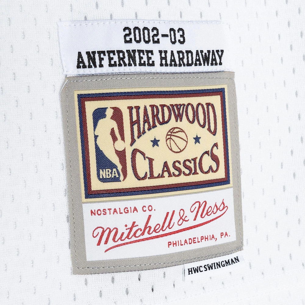 Men's Mitchell & Ness Penny Hardaway White Phoenix Suns 2002/03 Hardwood Classics Swingman Jersey