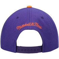 Men's Mitchell & Ness Purple/Orange Phoenix Suns Hardwood Classics Team Two-Tone 2.0 Snapback Hat
