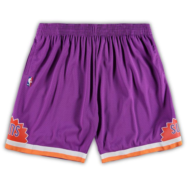 Short Swingman de l'équipe Hardwood Classics pour hommes, violet, Phoenix Suns, Big & Tall, Mitchell Ness