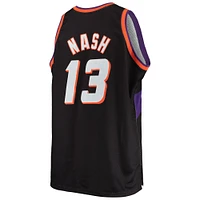 Men's Mitchell & Ness Steve Nash Black Phoenix Suns 1996/97 Big Tall Hardwood Classics Swingman Jersey