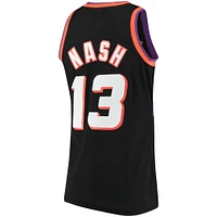 Maillot Swingman Mitchell & Ness Steve Nash Phoenix Suns 1996/97 noir pour homme