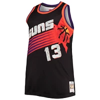 Maillot Swingman Diamond pour hommes Mitchell & Ness Steve Nash noir Phoenix Suns Big Tall 1996/97 NBA 75th Anniversary