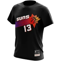 Men's Mitchell & Ness Steve Nash Black Phoenix Suns Hardwood Classics Name Number - T-Shirt