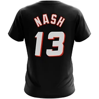 Men's Mitchell & Ness Steve Nash Black Phoenix Suns Hardwood Classics Name Number - T-Shirt
