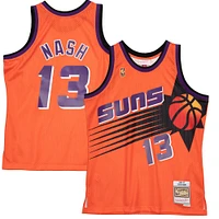 Maillot Swingman Mitchell & Ness Steve Nash Orange Phoenix Suns 1996-97 Hardwood Classics Reload 2.0 pour hommes