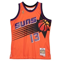 Men's Mitchell & Ness Steve Nash Orange Phoenix Suns 1996-97 Hardwood Classics Reload 2.0 Swingman Jersey