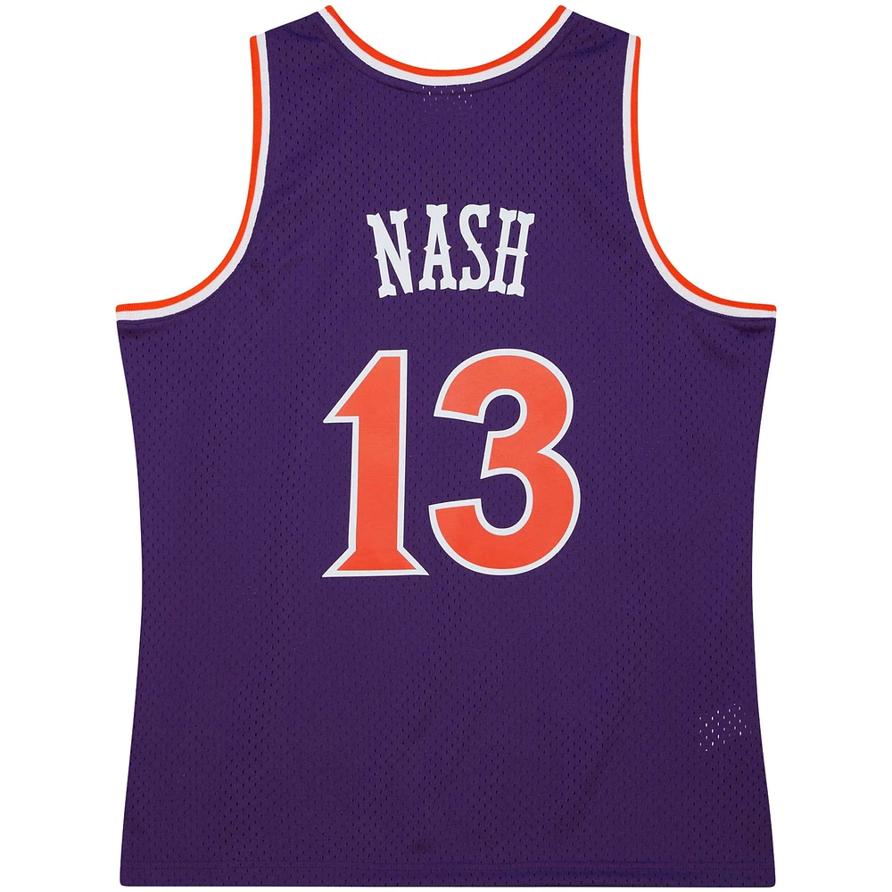 Men's Mitchell & Ness Steve Nash Purple Phoenix Suns 2005/06 Hardwood Classics Swingman Jersey