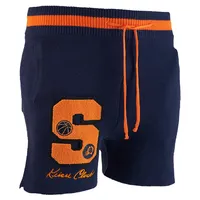 Short en tricot sans identification de l'appelant NBA x Keizer Clark pour homme bleu marine/orange Phoenix Suns