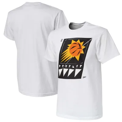 Phoenix Suns NBA x Naturel No Caller ID T-Shirt - White