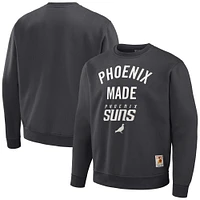 Sweat-shirt en peluche NBA x Staple anthracite Phoenix Suns Pigeon pour hommes