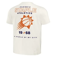 Men's NBA x Staple Cream Phoenix Suns Home Team T-Shirt