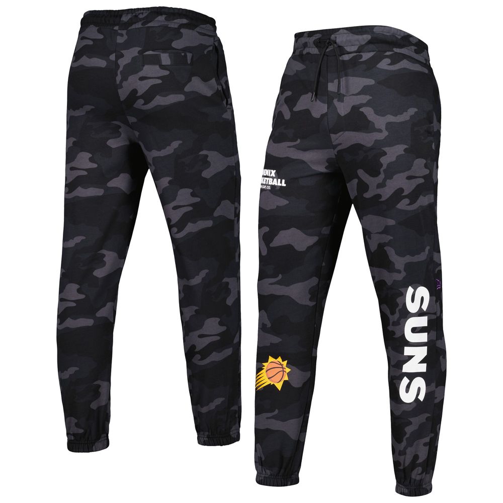 Men's New Era Black/Camo Phoenix Suns Tonal Joggers