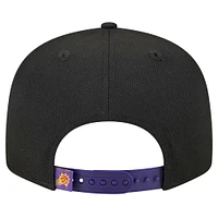 Men's New Era Black/Purple Phoenix Suns Sport Night Splatter 2-Tone 9FIFTY Snapback Hat