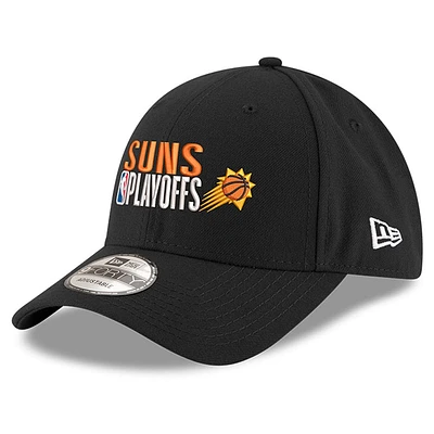 Casquette ajustable 9FORTY des Phoenix Suns NBA 2024 New Era noire pour homme