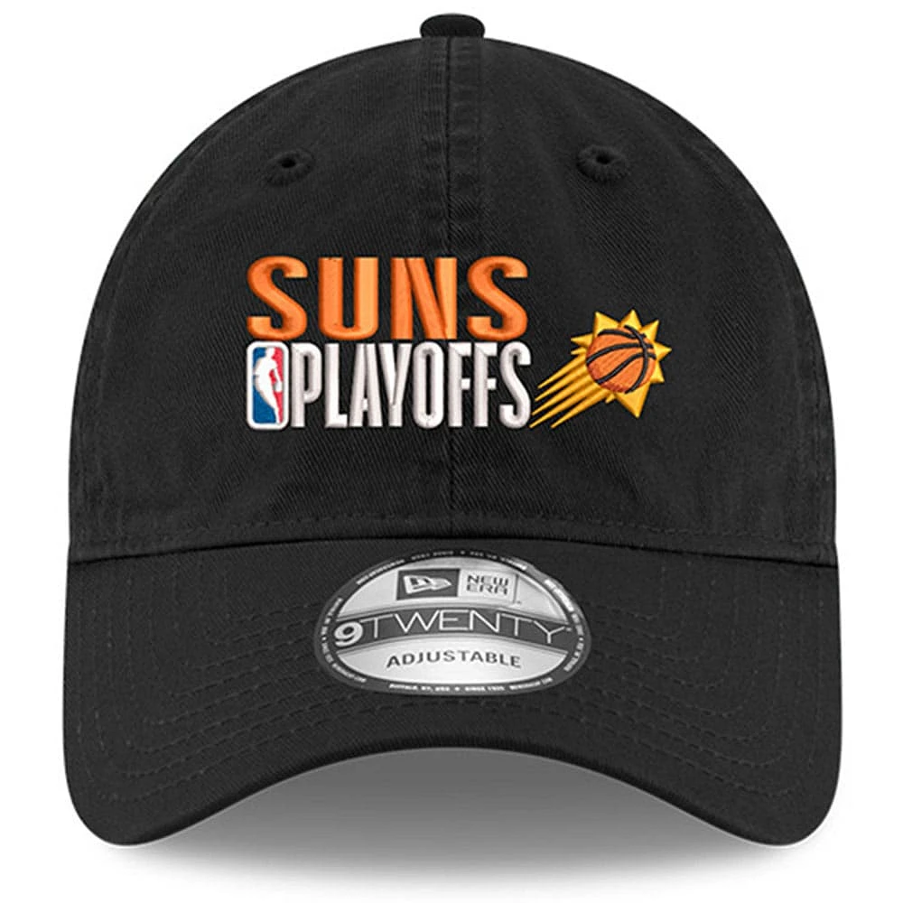 Casquette ajustable 9TWENTY des Phoenix Suns de la NBA 2024 New Era pour homme, noire