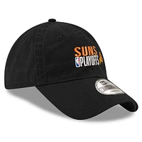 Men's New Era Black Phoenix Suns 2024 NBA Playoffs 9TWENTY Adjustable Hat