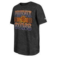 Men's New Era Black Phoenix Suns Enzyme Washed Oversized T-Shirt