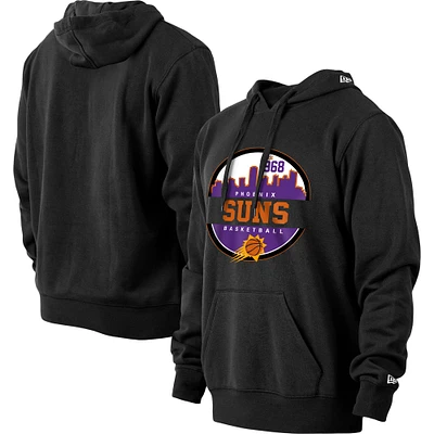 Sweat à capuche noir Phoenix Suns Localized pour homme New Era