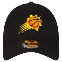 Men's New Era Black Phoenix Suns Team 2.0 9TWENTY Adjustable Hat