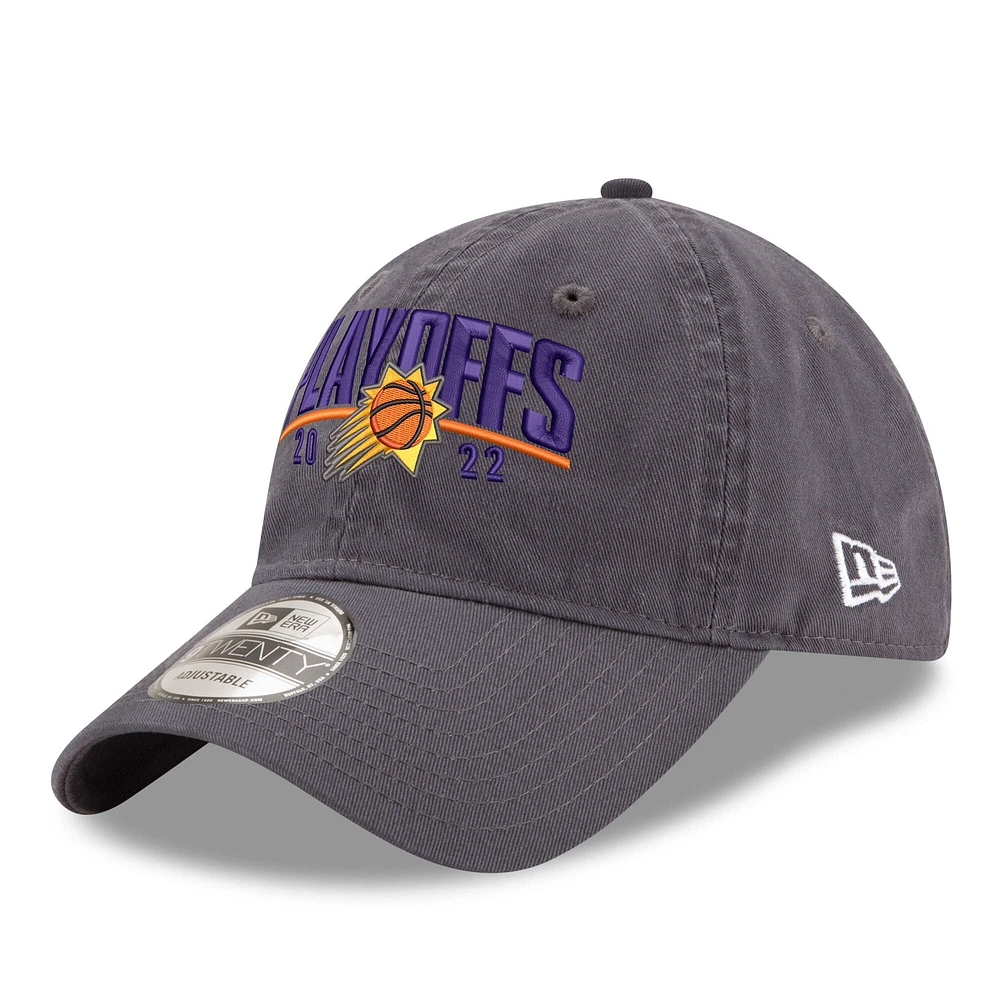 Casquette réglable New Era Phoenix Suns 2022 NBA Playoffs Arch 9TWENTY pour homme