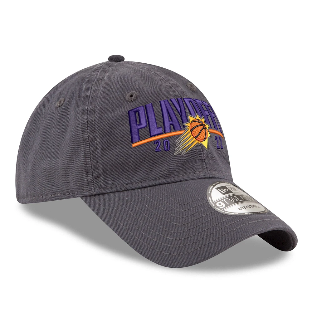 Casquette réglable New Era Phoenix Suns 2022 NBA Playoffs Arch 9TWENTY pour homme