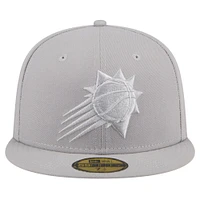 Casquette ajustée 59FIFTY Phoenix Suns de New Era pour homme, gris