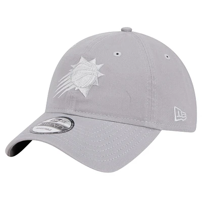 Casquette ajustable Phoenix Suns gris New Era 9TWENTY pour homme