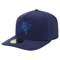 Men's New Era  Navy Phoenix Suns Colorpack A-Frame Pinch Front 59FIFTY Fitted Hat