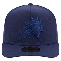 Men's New Era  Navy Phoenix Suns Colorpack A-Frame Pinch Front 59FIFTY Fitted Hat