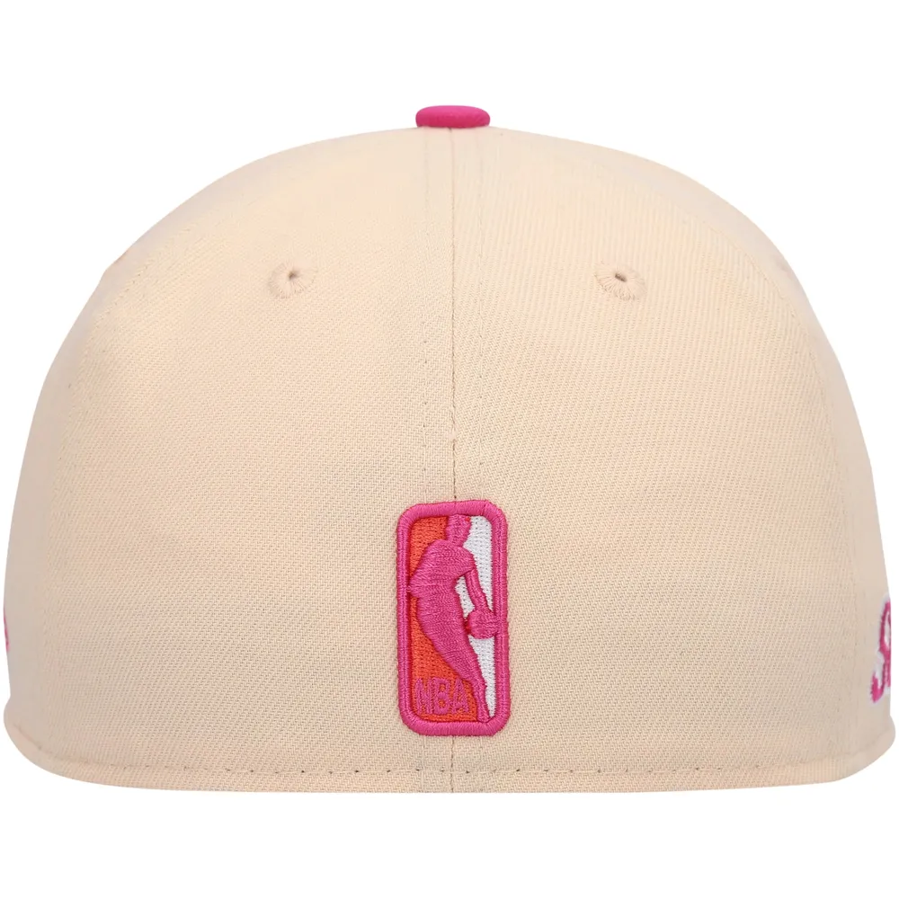 Casquette ajustée 59FIFTY Phoenix Suns Passion Mango New Era orange/rose pour homme