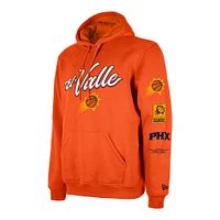 Men's New Era Orange Phoenix Suns 2023/24 City Edition Big & Tall Pullover Hoodie