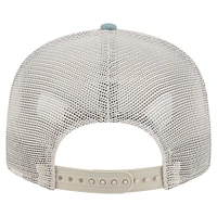 Casquette camionneur à snapback 9FIFTY Adventure en denim pour homme des Phoenix Suns de New Era