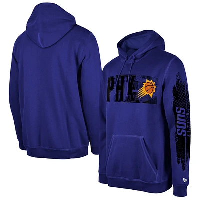 Men's New Era Phoenix Suns Purple Tip-Off Collection Pullover Hoodie