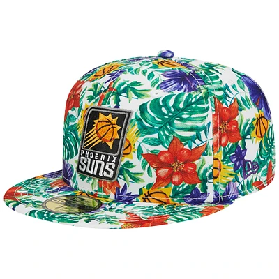 Casquette ajustée 59FIFTY Phoenix Suns Tropical Hibiscus New Era pour homme