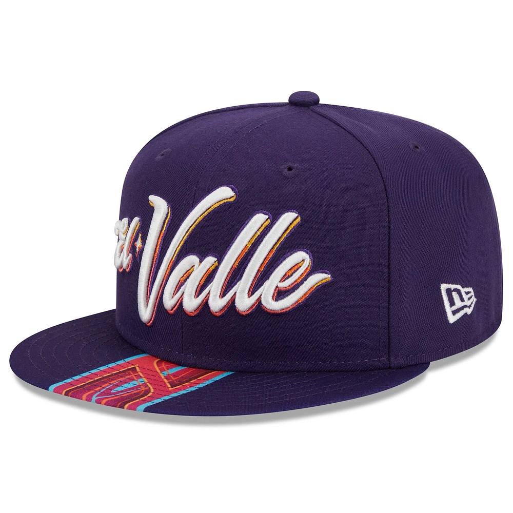 Casquette ajustée 59FIFTY violet Phoenix Suns 2023/24 City Edition pour homme New Era