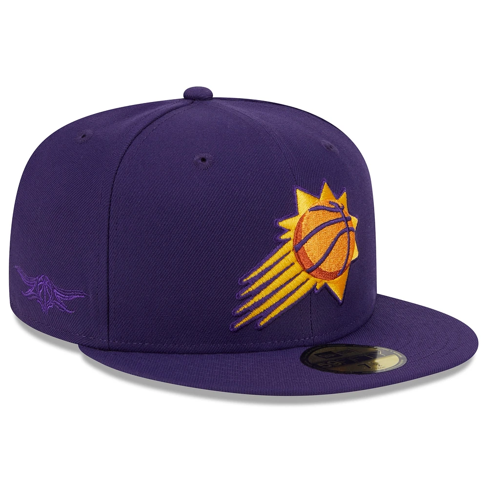 Casquette ajustée alternative 59FIFTY violet Phoenix Suns 2023/24 City Edition pour homme New Era