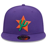 Casquette ajustée alternative 59FIFTY Phoenix Suns 2024/25 City Edition New Era violette pour homme