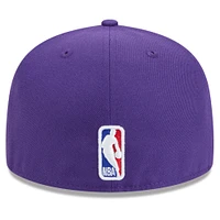 Casquette ajustée alternative 59FIFTY Phoenix Suns 2024/25 City Edition New Era violette pour homme