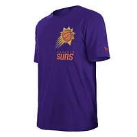 Men's New Era  Purple Phoenix Suns 2024/25 City Edition Chenille Heavyweight T-Shirt