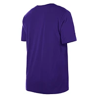 T-shirt épais en chenille Phoenix Suns City Edition 2024/25 violet New Era pour homme