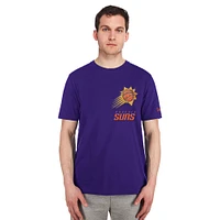 Men's New Era  Purple Phoenix Suns 2024/25 City Edition Chenille Heavyweight T-Shirt