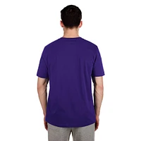 T-shirt épais en chenille Phoenix Suns City Edition 2024/25 violet New Era pour homme