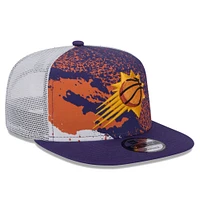 Casquette Snapback 9FIFTY Violet Phoenix Suns Court Sport Speckle pour hommes New Era