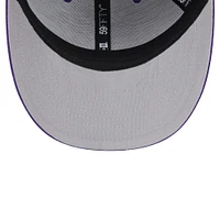 Casquette ajustée 59FIFTY Low Profile Core violette des Phoenix Suns pour hommes New Era