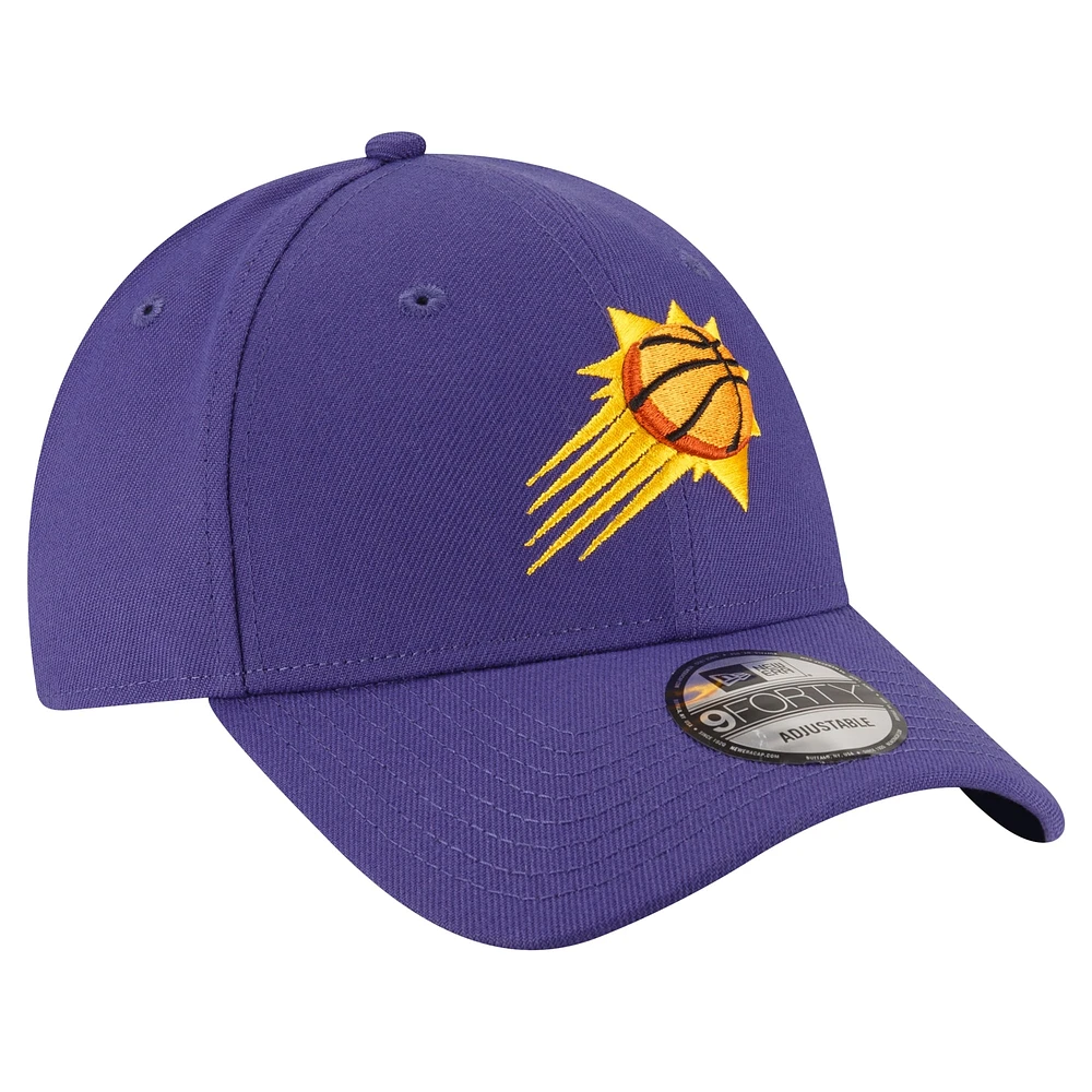 Casquette réglable violet Phoenix Suns The League 9FORTY New Era pour hommes